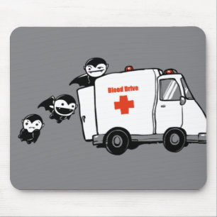 Tapis De Souris Vampire mignon Mousepad
