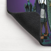 Tapis De Souris Vampire Mousepad de voyageur de temps de Steampunk (Coin)