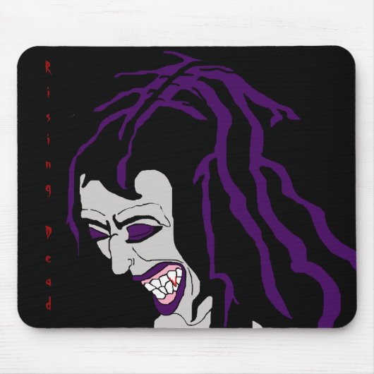 Tapis De Souris Vampire "se levant complètement " (Devant)