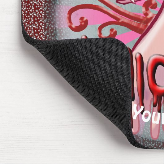 Tapis De Souris Vampire Unicorn mousepad (Coin)