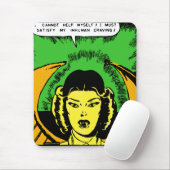 Tapis De Souris Vampire vintage (Avec souris)