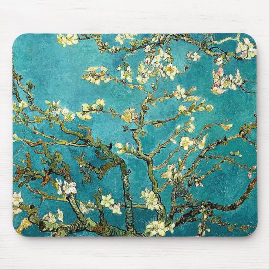 Tapis De Souris Van Gogh Almond Blossoms Impressionnisme Classique (Devant)