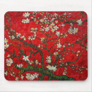 Tapis De Souris Van Gogh Almond Blossoms Rouge