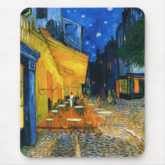 Tapis De Souris Van Gogh Café Terrace Souris Pad (Devant)