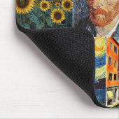 Tapis De Souris Van Gogh Fine Art Collage (Coin)