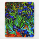 Tapis De Souris Van Gogh - Irises,<br><div class="desc">La célèbre peinture florale de Vincent van Gogh,  Irises.</div>