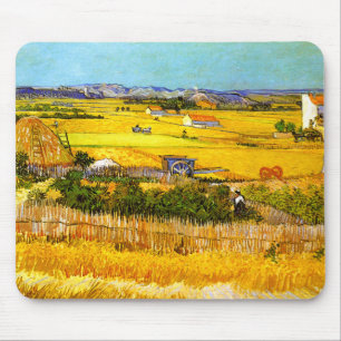 Tapis De Souris Van Gogh : Paysage près d'Arles
