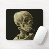 Tapis De Souris Van Gogh, Skeleton with a burning cigarette (Avec souris)