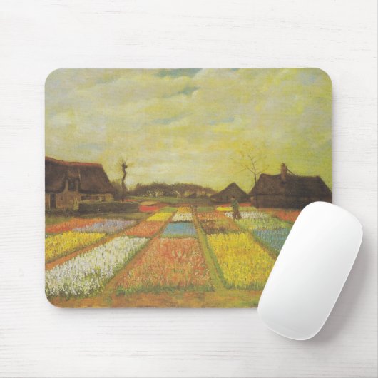 Tapis De Souris Van Gogh Tulip Fields Mouse Mat Don (Avec souris)