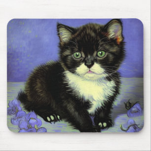 Tapis De Souris Van Gogh Tuxedo Kitten