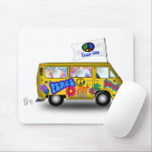 Tapis De Souris Van hippie magique (Avec souris)