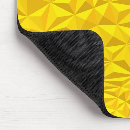 Tapis De Souris van origamic pyramid yellow (Coin)