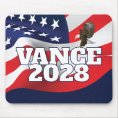 Tapis De Souris Vance 2028 Text With Flag and Bald Eagle (Devant)