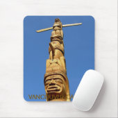 Tapis De Souris Vancouver Canada Totem Poteau Mousepad (Avec souris)