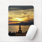 Tapis De Souris Vancouver Mousepad Souvenir Vancouver Sunset Cadea (Avec souris)