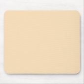Tapis De Souris vanille solide crème beige clair (Devant)
