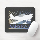 Tapis De Souris Vans RV-6 (Avec souris)
