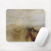 Tapis De Souris Vapeur de pluie de Joseph Mallord William Turner | (Avec souris)