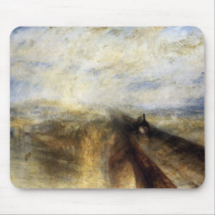 Tapis De Souris Vapeur De Pluie Et Vitesse De JMW Turner