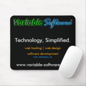Tapis de souris variable de LLC de logiciel (Avec souris)
