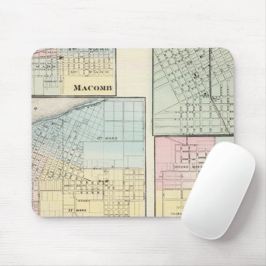 Tapis De Souris Varsovie, Macomb, Marshall, Canton (Avec souris)
