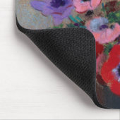 Tapis De Souris Vase aux fleurs mixtes, Redon (Coin)