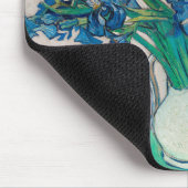 Tapis De Souris Vase avec Irises, Van Gogh (Coin)