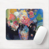 Tapis De Souris Vase de fleurs, Redon (Avec souris)