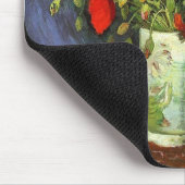 Tapis De Souris Vase par Red Poppies Vincent van Gogh (Coin)