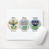 Tapis De Souris Vata-Pitta-Kapha (Avec souris)