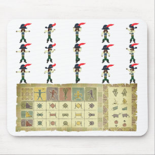 Tapis De Souris Vaudou gai Cheatsheet Mousepad de Rover