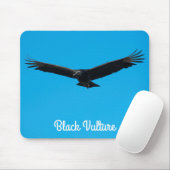 Tapis De Souris Vautour noir (Avec souris)