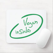 Tapis De Souris Vegan à l'intérieur (Avec souris)