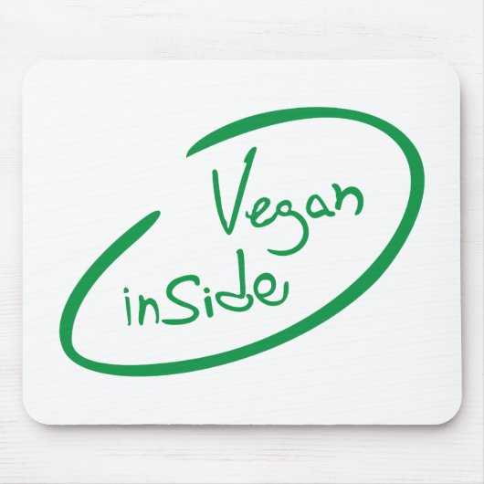 Tapis De Souris Vegan à l'intérieur (Devant)