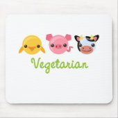 Tapis De Souris Végétarien (Devant)