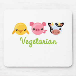 Tapis De Souris Végétarien