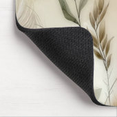 Tapis De Souris Végétation agitée Mariage botanique moderne (Coin)