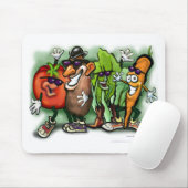 Tapis De Souris Veggie Gang (Avec souris)