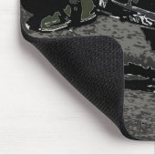 Tapis De Souris Vélo à sec (noir et blanc) (Coin)