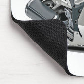 Tapis De Souris Vélo Blanc-Bleu de Hayabusa (Coin)