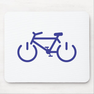 Tapis De Souris Vélo bleu de puissance