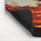 Tapis De Souris Vélo de coucher du soleil (Coin)