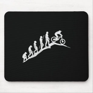 Tapis De Souris Vélo de Montagne Descente Évolution Vélo Drôle