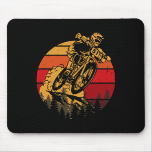 Tapis De Souris Vélo de Montagne Descente Mtb Cyclisme Motard Moto