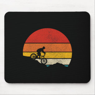 Tapis De Souris Vélo de Montagne Vintage Rétro VTT Downhill Mtb Bi