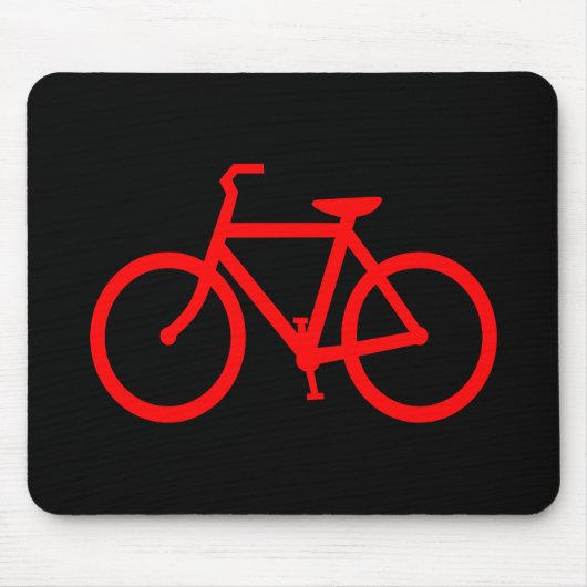 Tapis De Souris Vélo Rouge (Devant)