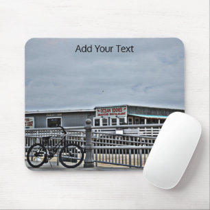 Tapis De Souris Vélo sur la promenade de bord par Shirley Taylor