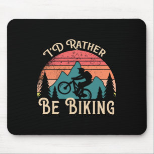 Tapis De Souris Vélo tout terrain Cyclisme Bicyclette Je préférera