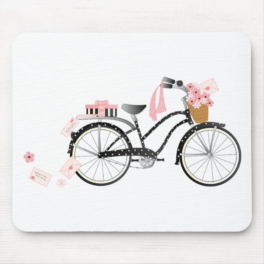 Tapis De Souris Vélo Valentine (Devant)