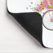 Tapis De Souris Vélo Whimsical Rose (Coin)